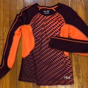 🔴SOLD🔴 Fila sweat wicking sports top